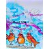 Dina Wakley Cling Mount Stamps: Scribbly Birds - MDR41320