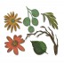 Sizzix Thinlits Die Set: Large Funky Floral 664158