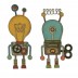 Sizzix Thinlits Die Set: Robotic 664162