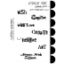 Wendy Vecchi Cling Mount Stamps - Just Word Art SCS033