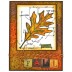 Tim Holtz Cling Mount Stamps - Autumn Blueprint CMS133