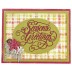 Tim Holtz Cling Mount Stamps - Plaid & Nordic CMS243