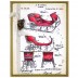 Tim Holtz Cling Mount Stamps: Inventor 6 CMS360