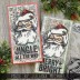 Tim Holtz Cling Mount Stamps: Jolly Santa CMS442