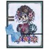 Tim Holtz Cling Mount Stamps - Day of the Dead #1 CMS277