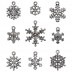 Tim Holtz Idea-ology Adornments: Snowflakes TH94007