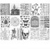 Tim Holtz Idea-ology: Collage Paper, Halloween 2024 TH94393