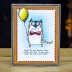 Tim Holtz Cling Mount Stamps: Snarky Cat CMS392
