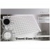 Tim Holtz Travel Glass Studio Mat, White 2634eUS