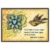Wendy Vecchi Cling Mount Stamps - Blooming Art SCS137