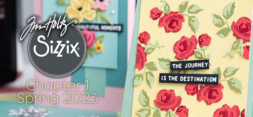 Tim Holtz & Sizzix Chapter 1 2023 - New dies and embossing folders